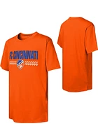 FC Cincinnati Boys Orange Promising Talent Short Sleeve T-Shirt