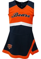 Chicago Bears Baby Navy Blue Captain Dress Set Cheer