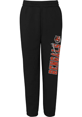 Cincinnati Bengals Youth Black Team Banner Sweatpants