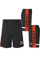 Cincinnati Bengals Youth Black 50 Yard Dash Shorts