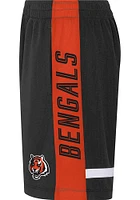 Cincinnati Bengals Youth Black 50 Yard Dash Shorts