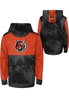 Cincinnati Bengals Boys Black All Out Blitz Long Sleeve Hooded Sweatshirt