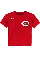 Jonathan India Cincinnati Reds Toddler Red Name and Number Short Sleeve Player T Shirt