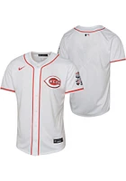 Nike Cincinnati Reds Youth White Home Limited Blank Jersey