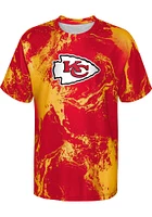Kansas City Chiefs Youth Red The Mix Short Sleeve T-Shirt