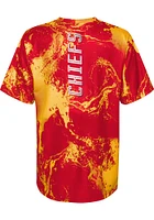 Kansas City Chiefs Youth Red The Mix Short Sleeve T-Shirt
