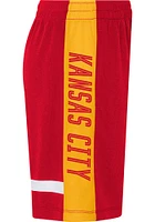 Kansas City Chiefs Youth Red 50 Yard Dash Shorts