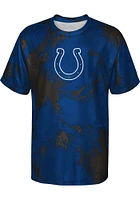 Indianapolis Colts Youth Blue The Mix Short Sleeve T-Shirt