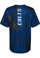 Indianapolis Colts Youth Blue The Mix Short Sleeve T-Shirt