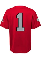 Ohio State Buckeyes Boys Red Replica Football Jersey