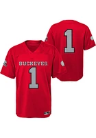 Ohio State Buckeyes Boys Red Replica Football Jersey