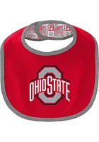 Ohio State Buckeyes Baby Red Dynamic Duo Set One Piece with Bib