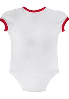 Ohio State Buckeyes Infant Girls Red Love My Team Set Top and Bottom