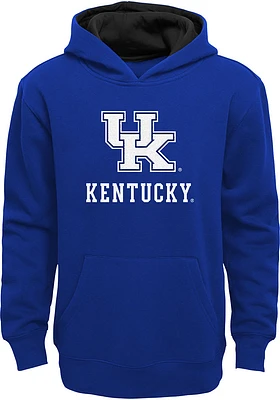 Kentucky Wildcats Boys Blue Prime Long Sleeve Hooded Sweatshirt