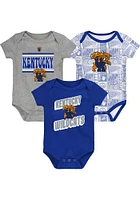 Kentucky Wildcats Baby Blue Sunday Commics 3PK SS One Piece