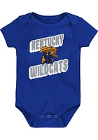 Kentucky Wildcats Baby Blue Sunday Commics 3PK SS One Piece