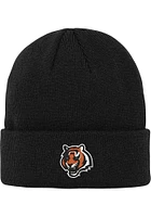 Cincinnati Bengals Black Basic Cuff Youth Knit Hat