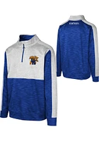 Kentucky Wildcats Youth Blue Tackle Play Long Sleeve Quarter Zip Shirt