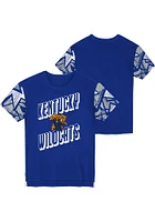 Kentucky Wildcats Boys Blue Game Changer Short Sleeve Fashion Tee