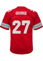 Eddie George Ohio State Buckeyes Youth Red Mitchell and Ness Replica Football Jersey