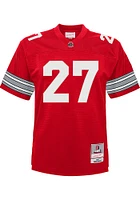 Eddie George Ohio State Buckeyes Youth Red Mitchell and Ness Replica Football Jersey