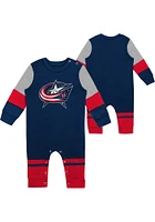 Columbus Blue Jackets Baby Fierce Goalie Long Sleeve One Piece