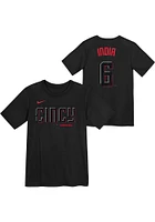 Nike Cincinnati Reds Boys Black City Connect NN Short Sleeve T-Shirt