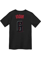 Nike Cincinnati Reds Boys Black City Connect NN Short Sleeve T-Shirt