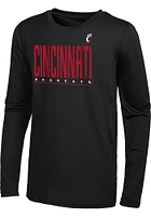 Cincinnati Bearcats Youth Black Pumped Up Long Sleeve T-Shirt