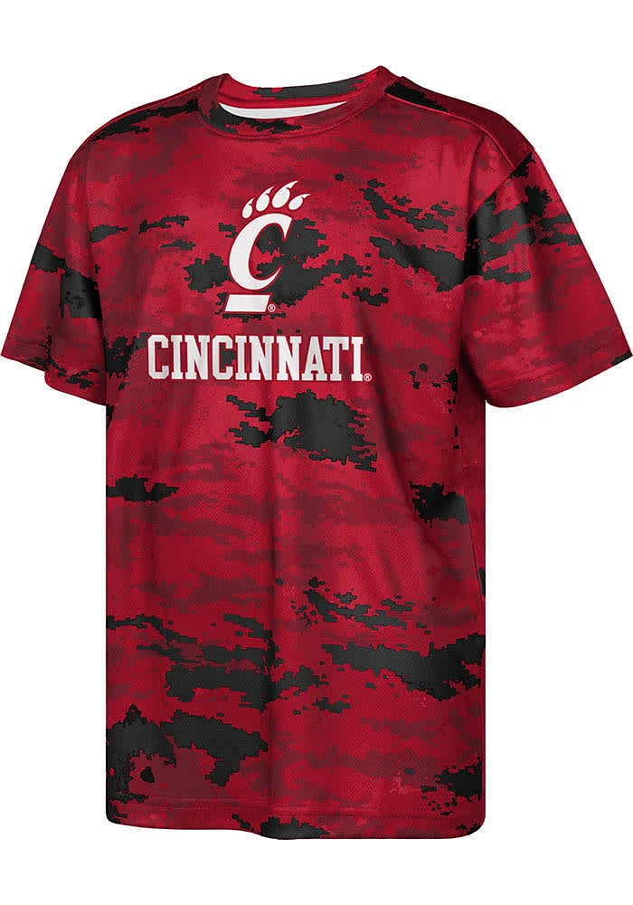 Cincinnati Bearcats Boys Red Scrimmage Short Sleeve T-Shirt