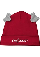 Cincinnati Bearcats Infant Red Little Champ LS and Hat Set Top Bottom