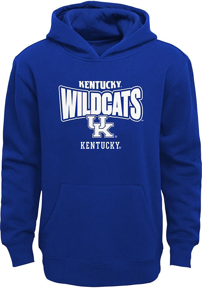 Kentucky Wildcats Youth Blue Draft Pick Long Sleeve Hoodie