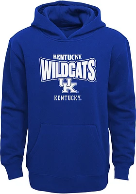 Kentucky Wildcats Youth Blue Draft Pick Long Sleeve Hoodie