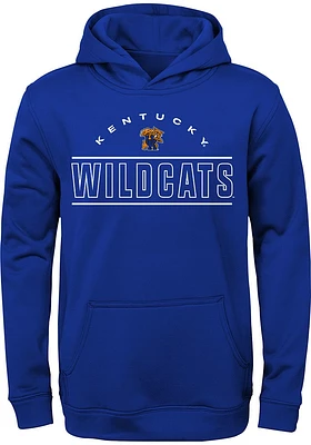 Kentucky Wildcats Youth Blue Team Color Long Sleeve Hoodie