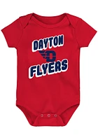 Dayton Flyers Baby Red Sunday Commics 3PK SS One Piece