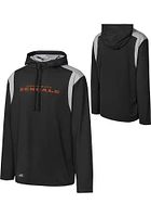 Cincinnati Bengals Mens Black Long Sweep Hood