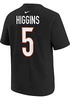 Tee Higgins Cincinnati Bengals Youth Black Nike Fuse NN Player