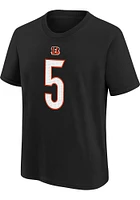 Tee Higgins Cincinnati Bengals Youth Black Nike Fuse NN Player