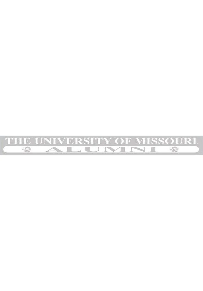 Missouri Tigers 2x19 Alumni Auto Strip - White