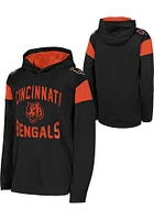 Cincinnati Bengals Youth Black The Champ Is Here Lightweight Long Sleeve Hoodie