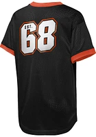 Cincinnati Bengals Youth Black Fashion Jersey Short Sleeve T-Shirt