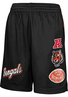 Cincinnati Bengals Youth Black Game Time Shorts