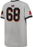 Cincinnati Bengals Youth Grey All Pro Short Sleeve Fashion T-Shirt