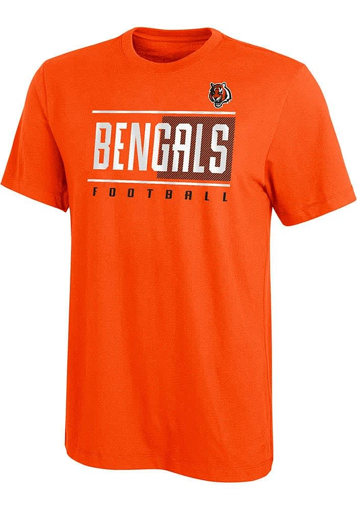 Cincinnati Bengals Youth Orange Pumped Up Short Sleeve T-Shirt