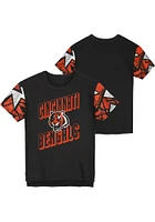 Cincinnati Bengals Boys Black Game Changer Short Sleeve Fashion Tee