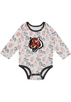 Cincinnati Bengals Infant Black Little Champ Set Top and Bottom