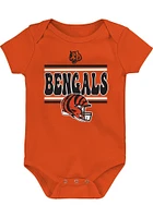 Cincinnati Bengals Baby Black Play Day Design One Piece