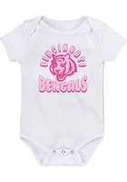 Cincinnati Bengals Baby Pink Play All Day Set One Piece