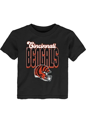 Cincinnati Bengals Infant Tall Boy Short Sleeve T-Shirt Black