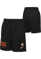 Nike Cincinnati Bengals Youth Black Wordmark Shorts